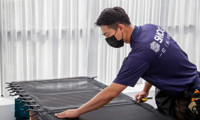 SMOG思瑪科-微靜電防霾紗窗-工作流程