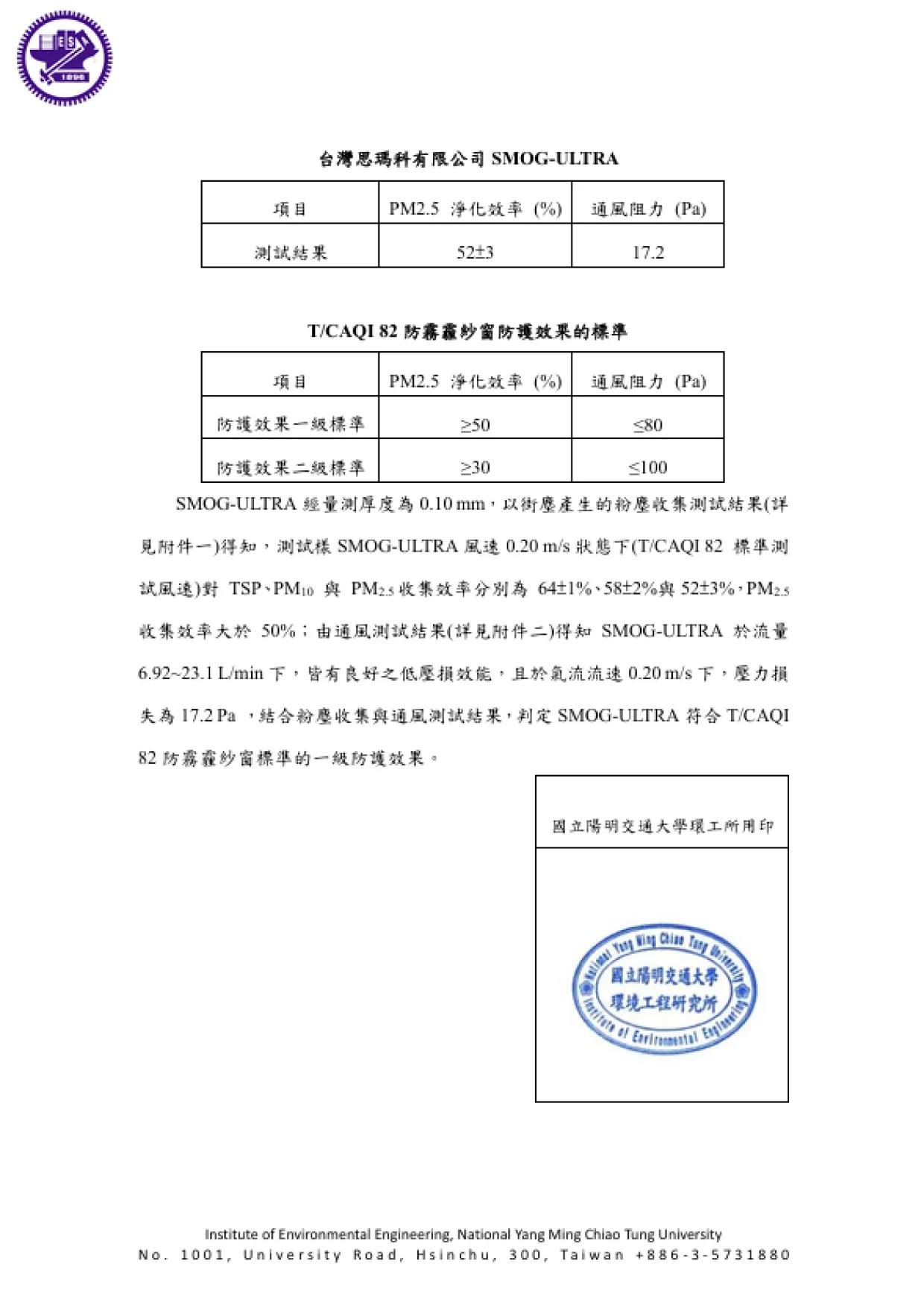 防霧霾紗窗防護效果